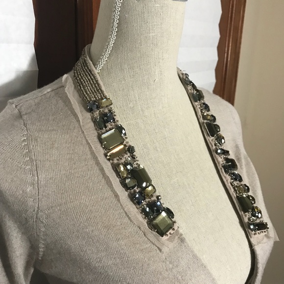 The Loft Jeweled Cardigan - Picture 2 of 6